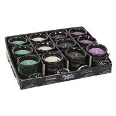 Objets de décoration - Lot de 12 bougies parfumées en chaudrons - SOMETHING DIFFERENT WHOLESALE EUROPE BV