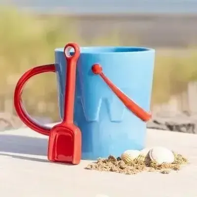 Placemats - Bucket Shaped Ceramic Mug with Spade Spoon - SOMETHING DIFFERENT WHOLESALE EUROPE BV