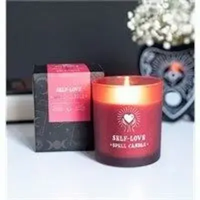 Objets de décoration - Bougie parfumée Self Love – rose et vanille - SOMETHING DIFFERENT WHOLESALE EUROPE BV