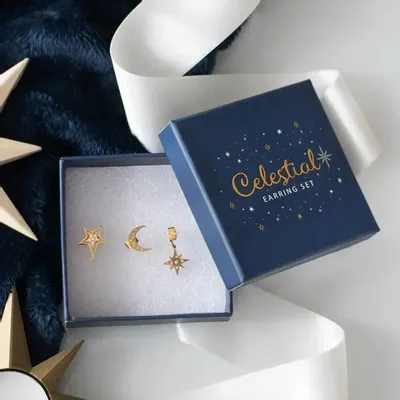 Jewelry - Celestial Earring Set - SOMETHING DIFFERENT WHOLESALE EUROPE BV