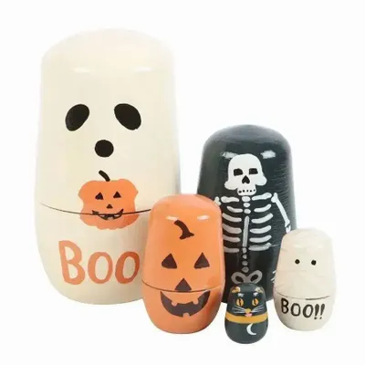 Ornements - Ensemble de poupées russes d'Halloween - SOMETHING DIFFERENT WHOLESALE EUROPE BV