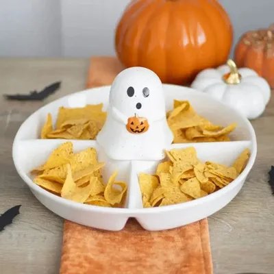 Placemats - Ghost Chip & Dip Snack Dish - SOMETHING DIFFERENT WHOLESALE EUROPE BV