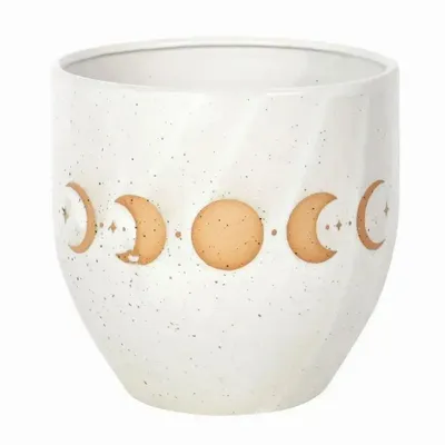 Flower pots - Moon Phase Plant Pot - SOMETHING DIFFERENT WHOLESALE EUROPE BV