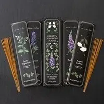 Objets de décoration - Lot de 4 paquets de bâtonnets d’encens Poisonous Plants - SOMETHING DIFFERENT WHOLESALE EUROPE BV