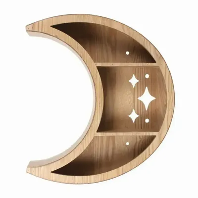 Etagères - Étagère murale en bois en forme de croissant de lune - SOMETHING DIFFERENT WHOLESALE EUROPE BV