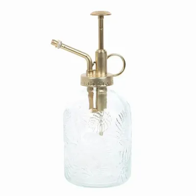 Accessoires de jardinage - Vaporisateur pour plantes en verre à grand motif de feuille - SOMETHING DIFFERENT WHOLESALE EUROPE BV