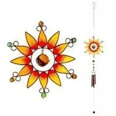 Objets de décoration - Carillon tournesol orange - SOMETHING DIFFERENT WHOLESALE EUROPE BV