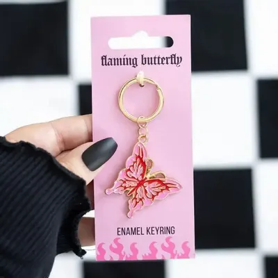 Objets de décoration - Porte-clés Papillon Flamboyant - SOMETHING DIFFERENT WHOLESALE EUROPE BV