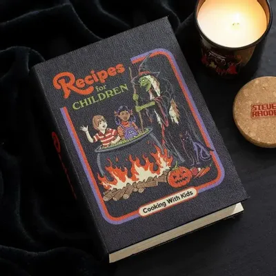 Coffrets et boîtes - Boîte de rangement en forme de livre de recettes pour enfants par Steven Rhodes - SOMETHING DIFFERENT WHOLESALE EUROPE BV