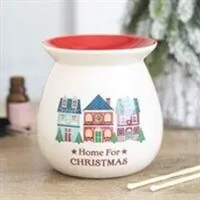 Objets de décoration - Brûle-parfum pour huiles et fondants Home for Christmas - SOMETHING DIFFERENT WHOLESALE EUROPE BV