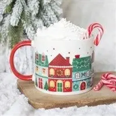 Objets de décoration - Mug à motifs Christmas Street - SOMETHING DIFFERENT WHOLESALE EUROPE BV