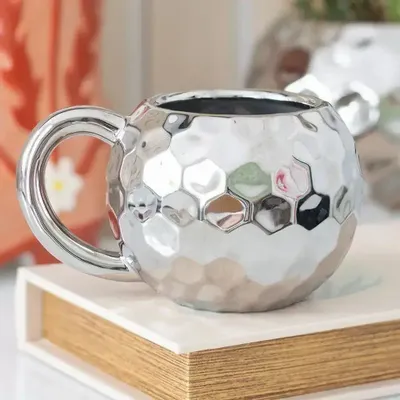 Tasses et mugs - Mug boule disco argentée - SOMETHING DIFFERENT WHOLESALE EUROPE BV