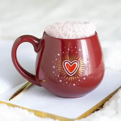 Tasses et mugs - Ensemble tasse et chaussettes Sacré-Cœur - SOMETHING DIFFERENT WHOLESALE EUROPE BV