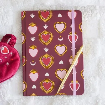 Stationery - Sacred Heart Print A5 Notebook - SOMETHING DIFFERENT WHOLESALE EUROPE BV