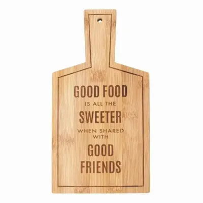 Sets de table - Plus doux lorsqu'il est partagé - Planche de service en bambou - SOMETHING DIFFERENT WHOLESALE EUROPE BV