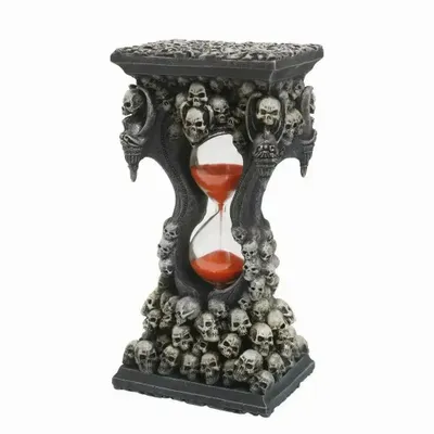 Ornaments - 7.5in Sands of Death Hourglass Timer by Spiral Direct - SOMETHING DIFFERENT WHOLESALE EUROPE BV
