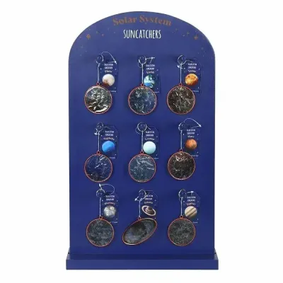 Decorative objects - Set of 36 Solar System Planet Suncatchers on Display - SOMETHING DIFFERENT WHOLESALE EUROPE BV
