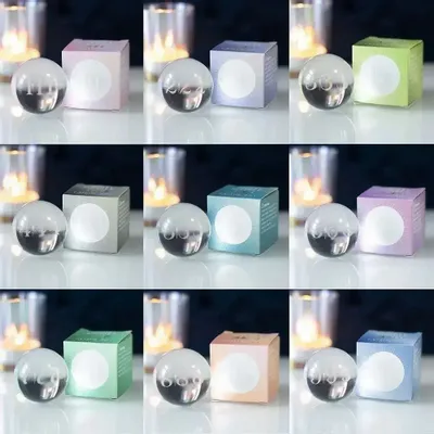 Guirlandes et boules de Noël - Ensemble de 9 boules de cristal numérotées par les anges - SOMETHING DIFFERENT WHOLESALE EUROPE BV