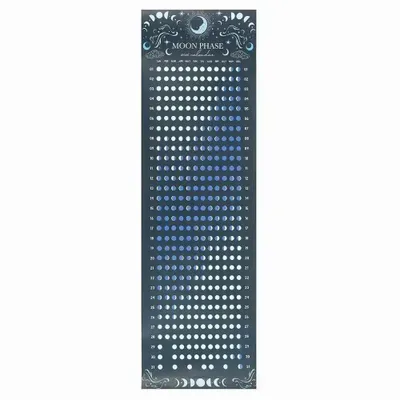 Stationery - Set of 12 2026 Blue Moon Phase Calendars in Display - SOMETHING DIFFERENT WHOLESALE EUROPE BV