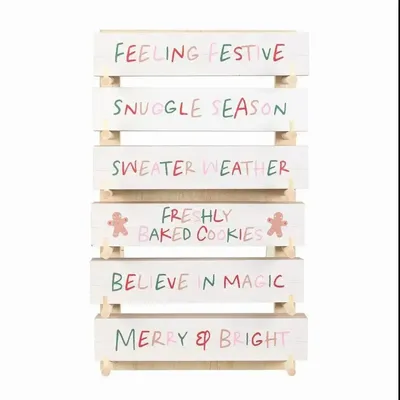Panneaux séparateurs - Ensemble de 36 panneaux de Noël exposés - SOMETHING DIFFERENT WHOLESALE EUROPE BV