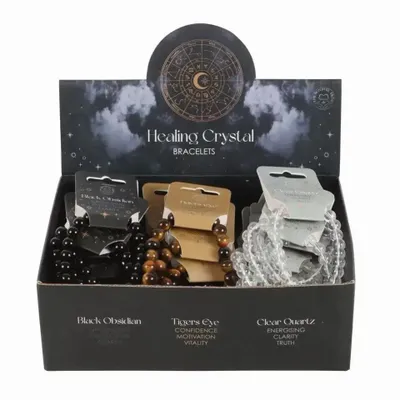 Jewelry - Set of 36 Healing Crystal Astrology Bracelets - SOMETHING DIFFERENT WHOLESALE EUROPE BV
