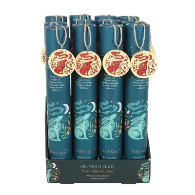 Parfums d'intérieur - Coffrets cadeaux de 12 bâtonnets d'encens à la tulipe sauvage - SOMETHING DIFFERENT WHOLESALE EUROPE BV