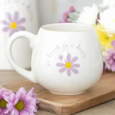 Tasses et mugs - Mug rond frais comme une marguerite - SOMETHING DIFFERENT WHOLESALE EUROPE BV