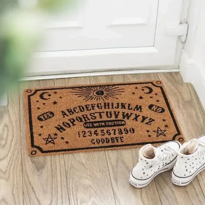Rugs - Natural Talking Board Doormat - SOMETHING DIFFERENT WHOLESALE EUROPE BV
