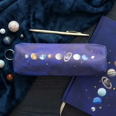Stationery - Solar System Pencil Case - SOMETHING DIFFERENT WHOLESALE EUROPE BV