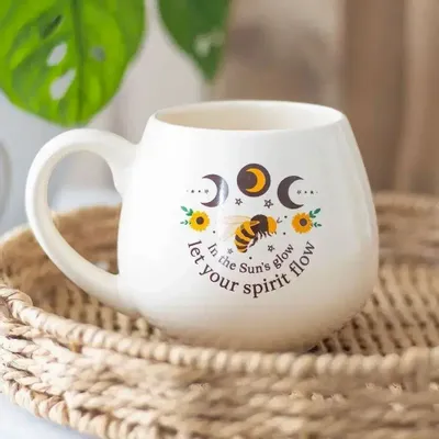 Tasses et mugs - Mug rond « Laissez libre cours à votre esprit » - SOMETHING DIFFERENT WHOLESALE EUROPE BV