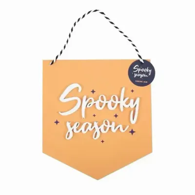 Panneaux séparateurs - Panneau suspendu orange pour la saison des frissons - SOMETHING DIFFERENT WHOLESALE EUROPE BV