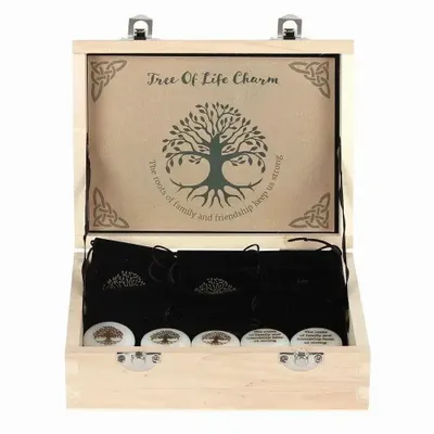 Ornaments - Tree of Life Lucky Charm in a Bag - SOMETHING DIFFERENT WHOLESALE EUROPE BV