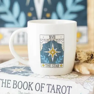 Tasses et mugs - Mug Tarot Vintage Étoile - SOMETHING DIFFERENT WHOLESALE EUROPE BV