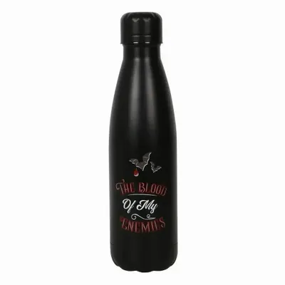 Glass - The Blood Of My Enemies Metal Water Bottle - SOMETHING DIFFERENT WHOLESALE EUROPE BV