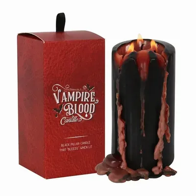 Bougies - Grande bougie pilier de sang de vampire - SOMETHING DIFFERENT WHOLESALE EUROPE BV