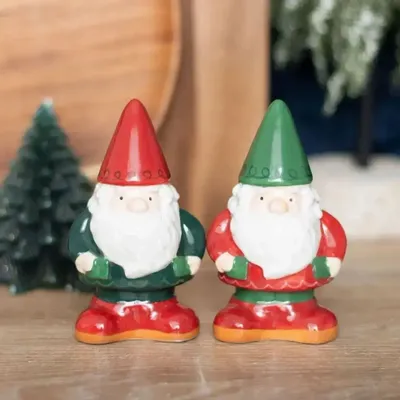 Sets de table - Salières et poivrières en forme de gnome - SOMETHING DIFFERENT WHOLESALE EUROPE BV
