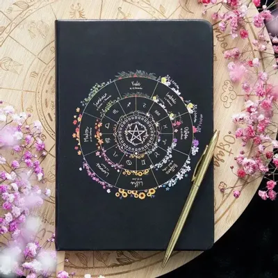 Stationery - Wheel of the Year A5 Notebook - SOMETHING DIFFERENT WHOLESALE EUROPE BV