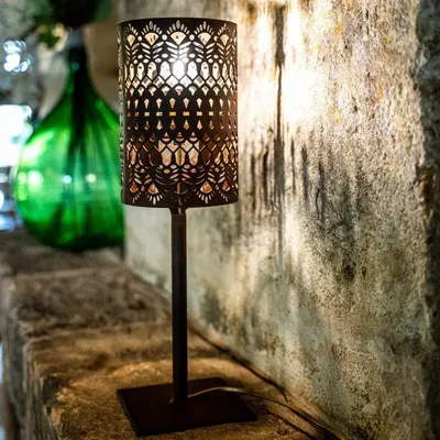 Lampes à poser - Lampe de table Carla - PUGLIA CORTEN LOVE