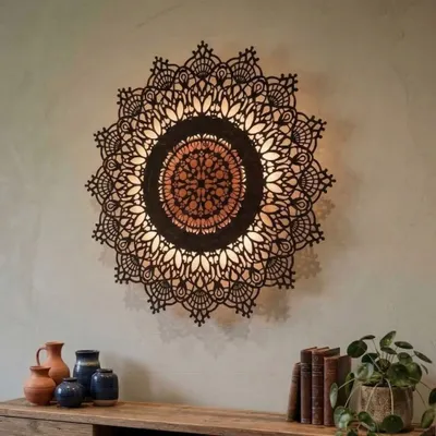 Appliques - Applique murale Donna Costanza 54 cm - PUGLIA CORTEN LOVE