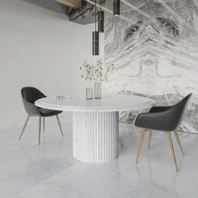Tables Salle à Manger - Mobilier, tables et tables basses en marbre et pierres naturelles sur mesure - PISTORE MARMI