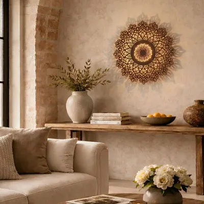 Appliques - Applique murale Donna Maria - PUGLIA CORTEN LOVE