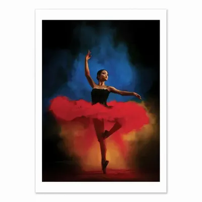 Affiches - Affiche - Color Dance - Sebastian Kisworo - WALL EDITIONS