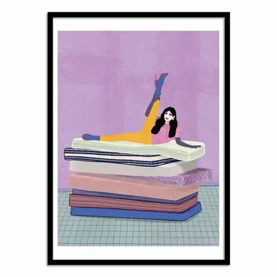 Poster - Art-Poster - Raise your leg up to your head - Jota de jai - WALL EDITIONS