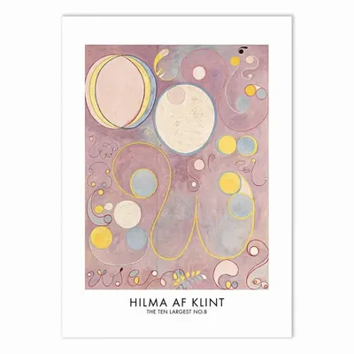 Affiches - Affiche - The Ten Largest No.8 - Hilma Af Klint - WALL EDITIONS