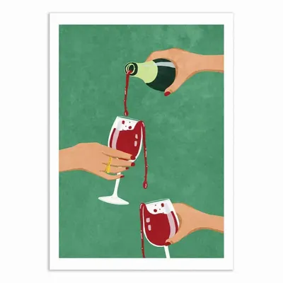 Affiches - Affiche - Cheers Girls - Raissa Oltmanns - WALL EDITIONS