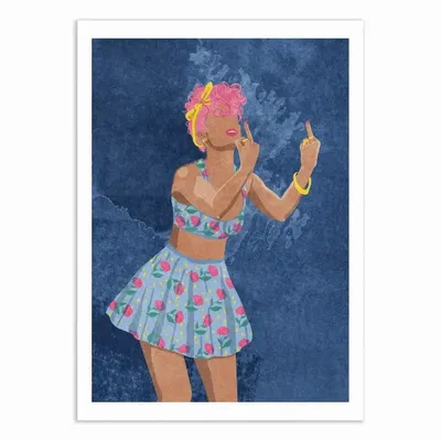 Poster - Art-Poster - Not your girl - Raissa Oltmanns - WALL EDITIONS