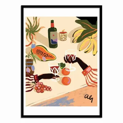 Poster - Art-Poster - Cheers To You - Arty Guava - WALL EDITIONS