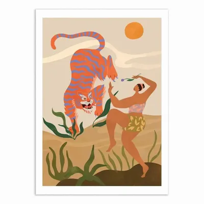 Poster - Art-Poster - Dance With Me - Arty Guava - WALL EDITIONS