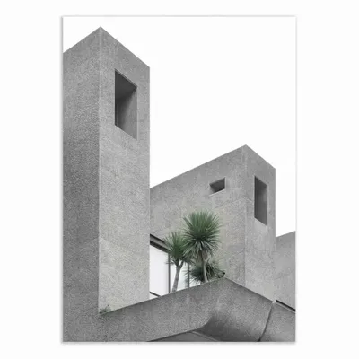 Poster - Art-Poster - Lonely Palms No2 - Minorstep - WALL EDITIONS