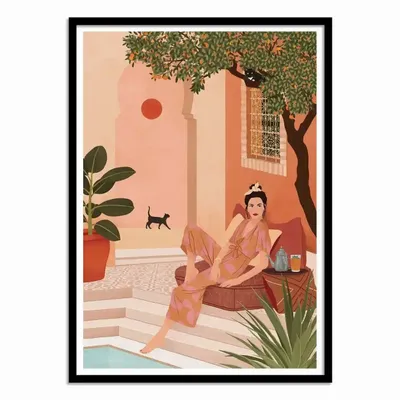 Poster - Art-Poster - Secret Garden - Petra Holikova - WALL EDITIONS